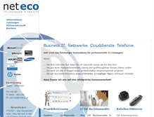 Tablet Screenshot of neteco.at